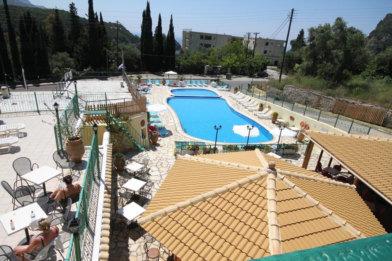 Maria Studios Paleokastritsa Bagian luar foto